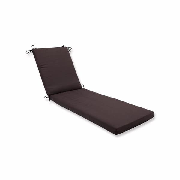 80" Brown UV/Fade Resistant Outdoor Patio Rectangular Chaise Lounge